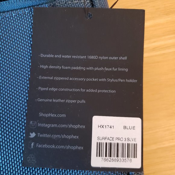 HEX Surface Pro 3 Sleeve - Picture 7 of 7